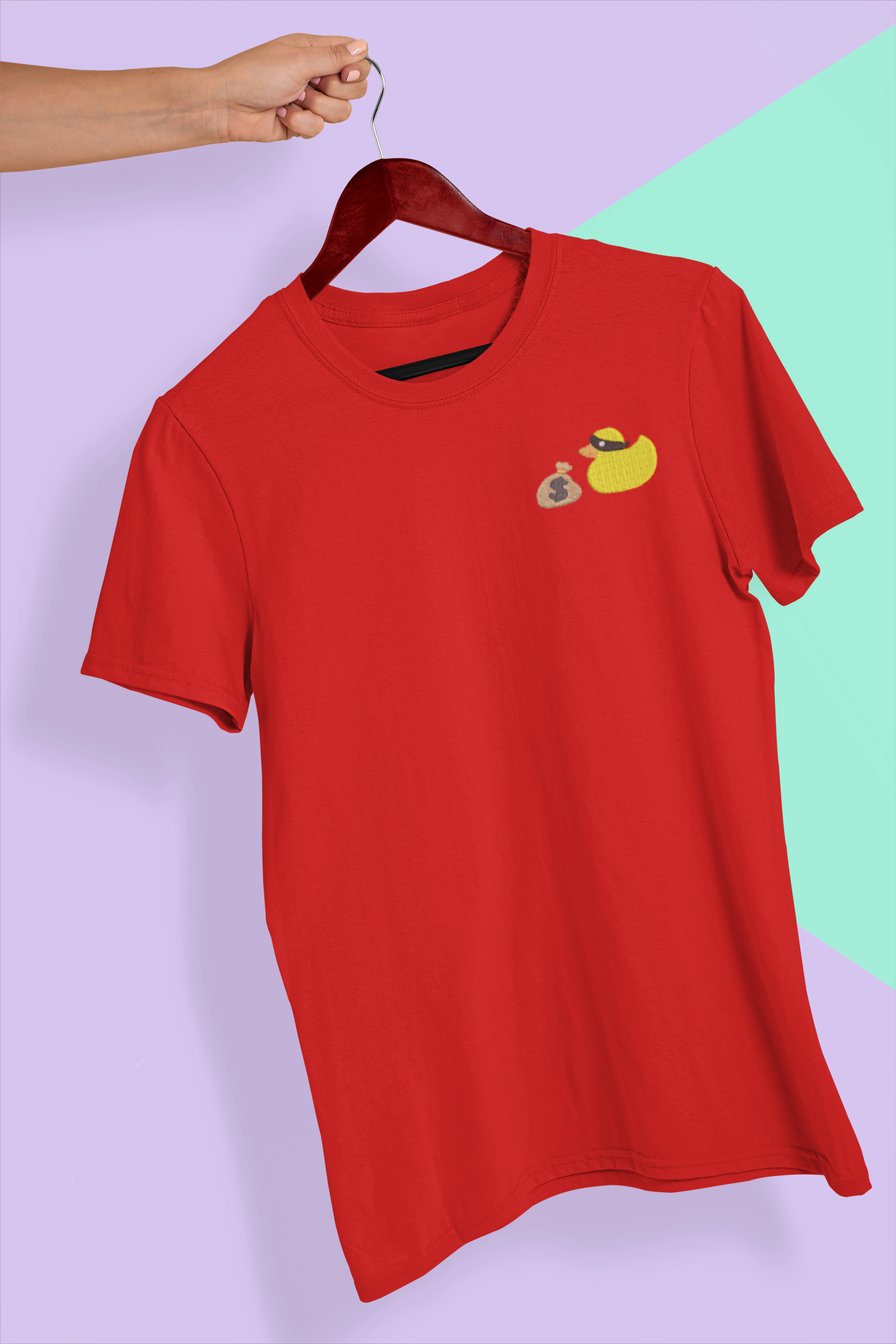 Robber Duck Embroidered Tee