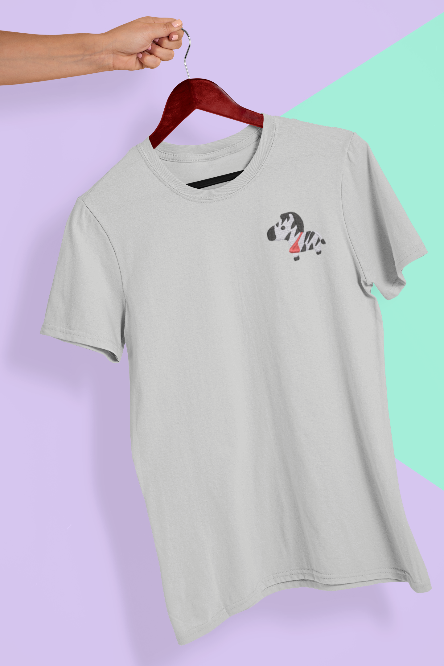 Ze-bra Embroidered Tee