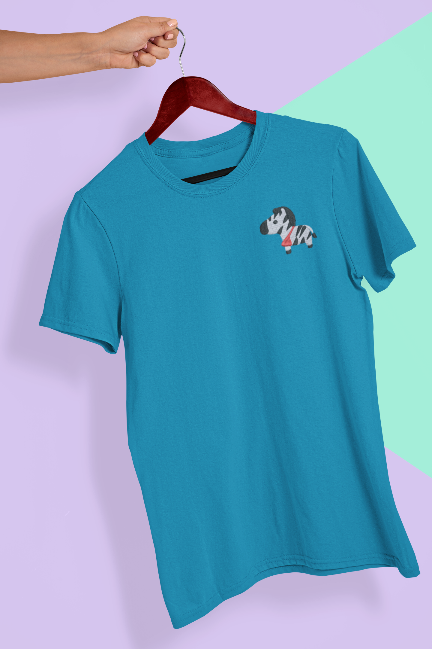 Ze-bra Embroidered Tee