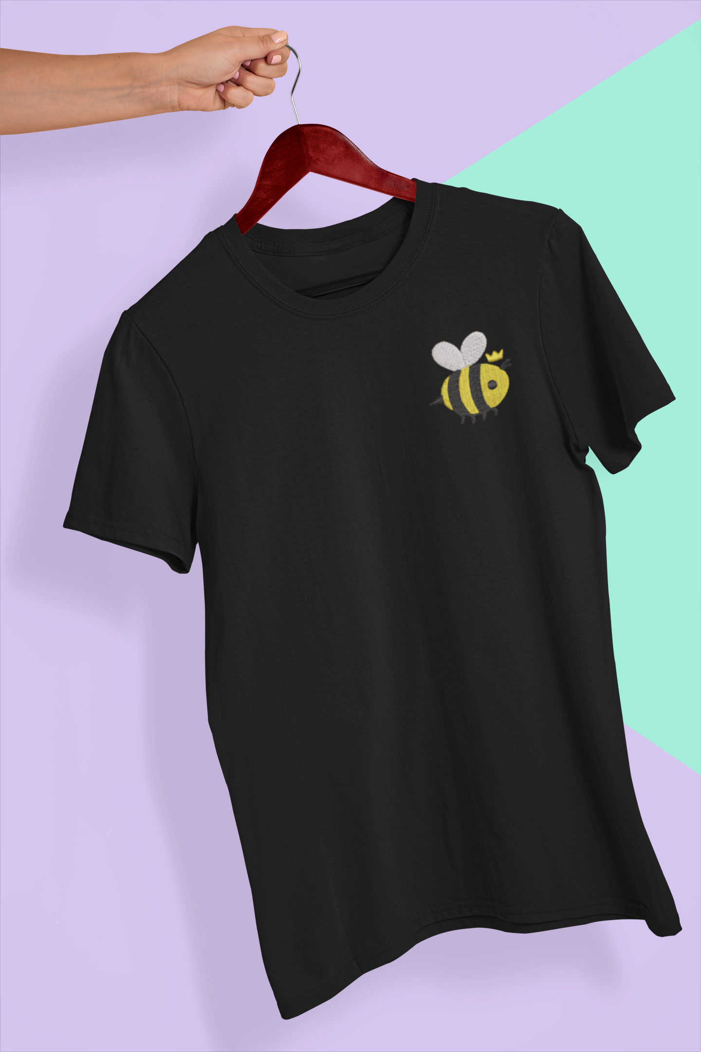 Queen Bee Embroidered Tee